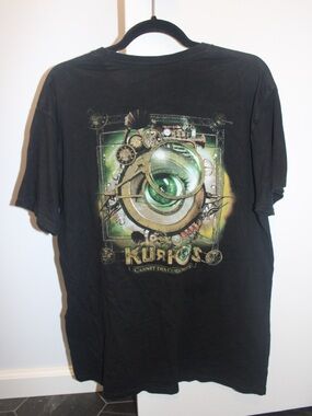 Cirque du Soleil KURIOS Steampunk Graphic Tee T-Shirt Black XL